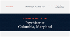 Desktop Screenshot of drmitchellmathis.com